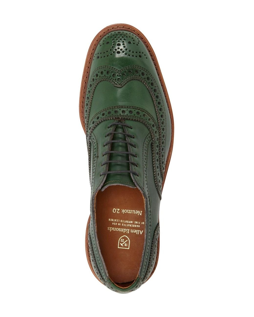 Allen Edmonds Neumok 2.0 Wingtip in Green for Men Lyst
